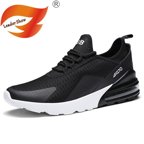 

leader show men casual shoes comfortable outdoor men vulcanize shoes breathable fashion big size 46 zapatillas hombre, Black