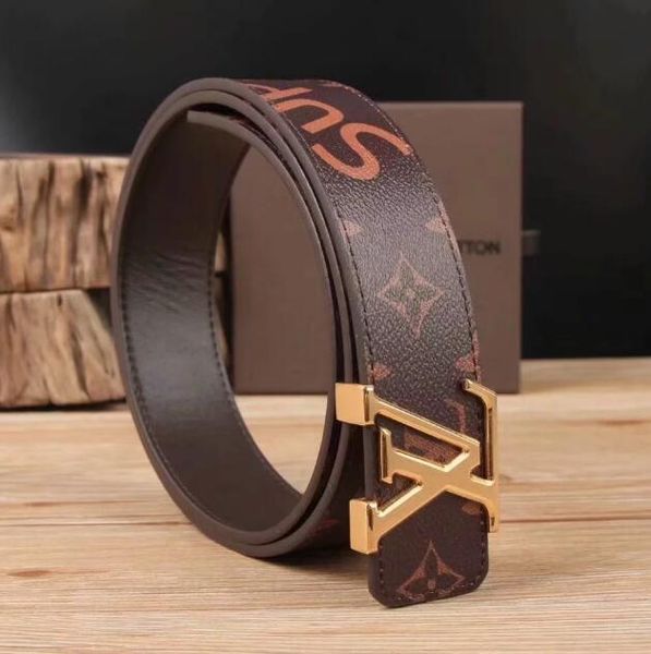 

new fashion mens business belts ceinture automatic buckle genuine leather belts for men waist belt a3365, Black;brown