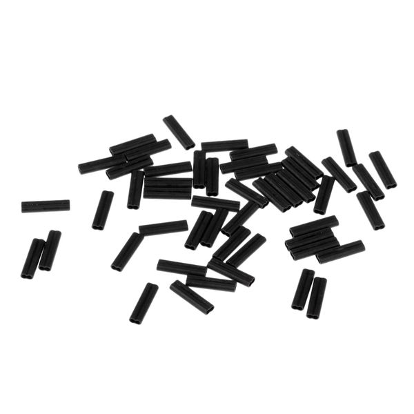 

50 штук двойной ствол обжимные рукава медная трубка разъем