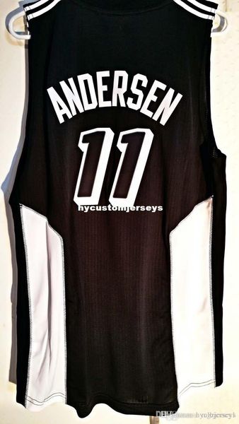 

ncaa retro ad 2015-16 jersey #11 chris andersen black fashion mens stitched vintage sleeveless vest jerseys, Black;blue