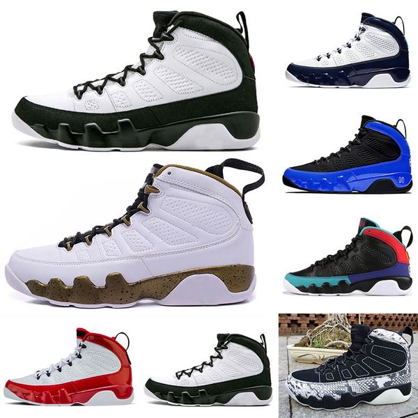

og space jam release 9 basketball shoes 9s ix mens jumpman statue gym red unc snakeskin designer bred sneakers trainers size7-13