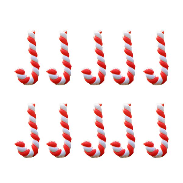 

10 pcs mini resin bonsai micro landscape garden diy decoration red crutch