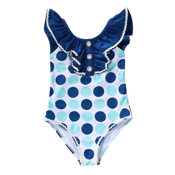 

dot print toddler baby girl one piece swimwear swimsuit baby girls toddler kids girl baech bathing suit swimming clothes