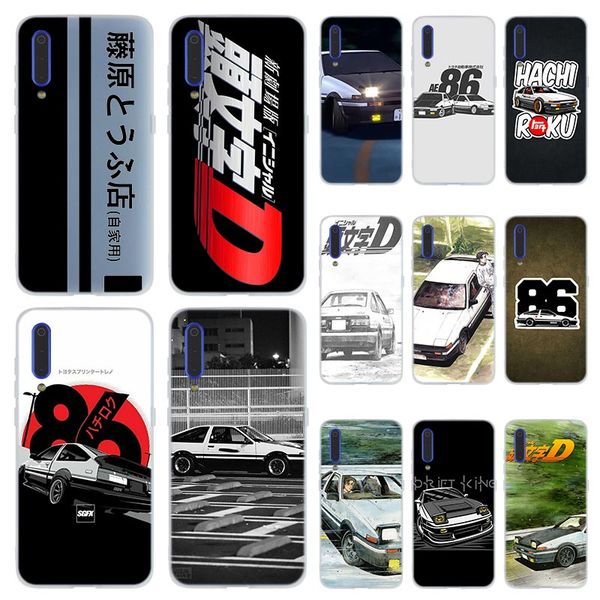 

fashion soft tpu phone case cover for coque xiaomi redmi 4x 4a 6a 7a y3 k20 5 plus note 8 7 6 5 pro initial d ae86 model