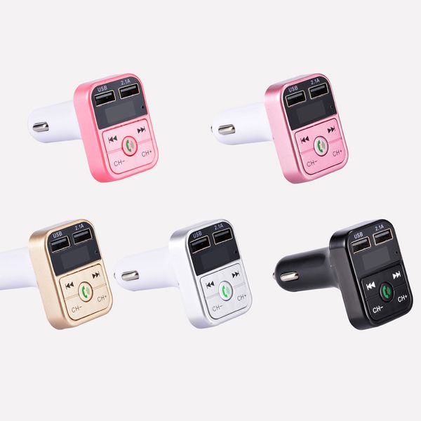 

b2 mp3 player dual usb charge with hands-calling wireless car mini media players