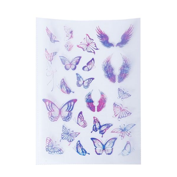 

filling filling material butterfly diy epoxy resin crafts filler jewelry making handmade 3d colorful insect dragonfly decoration, Blue;slivery