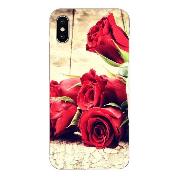 

custom for xiaomi redmi note 2 3 3s 4 4a 4x 5 5a 6 6a pro plus прозрачный tpu чехол для кожи день святого валентина розы цветы