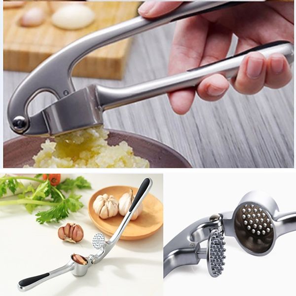 

stainless steel garlic press and peeler set garlic presses crush ginger squeezer slicer masher ginger kitchen tool fa2709