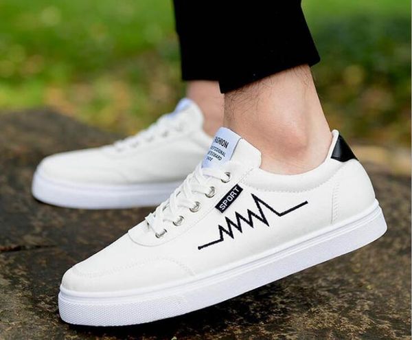 

classic spring white canvas shoes wild men casual shoes male sneakers cool street men fashion man footwear large size, Black