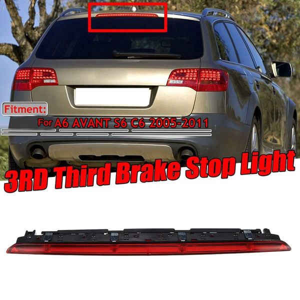 

dhbh-car high level led third brake light assembly brake rear tail light for- a6 avant s6 c6 2005-2011 4f9945097