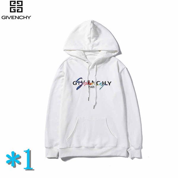 

mens hoodie sweatshirts new hoodies high street embroidery letter with print hoodie pullover winter sweatshirts*1, Black