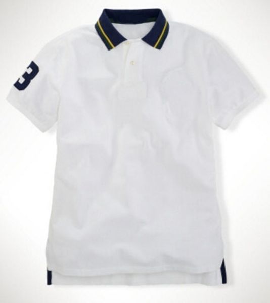 polos blancos deportivos