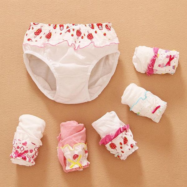 

cotton print underwear girl kid cute child short briefs girls age 3-11y triangle underwear, Camo