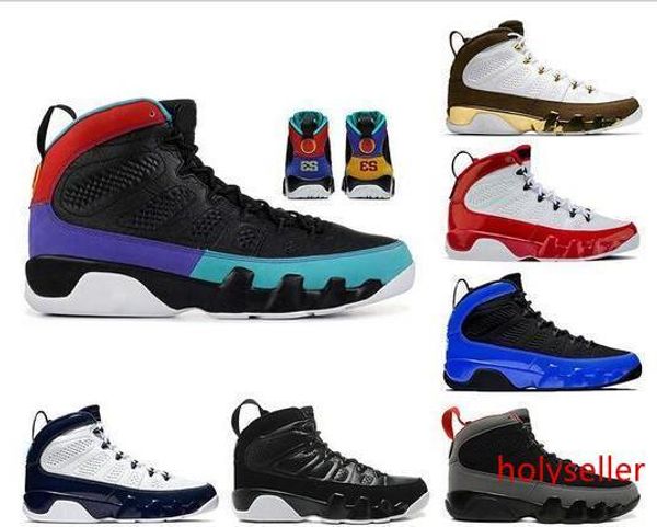 

gym red dream it do it 9 9s mens basketball shoes anthracite the spirit bred space jam unc athletics sports sneakers 7-13