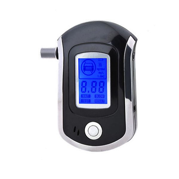 

breath alcohol tester lcd analyzer parking drunken driving portable detector breathalyzer digital handheld with 5 mouthpieces