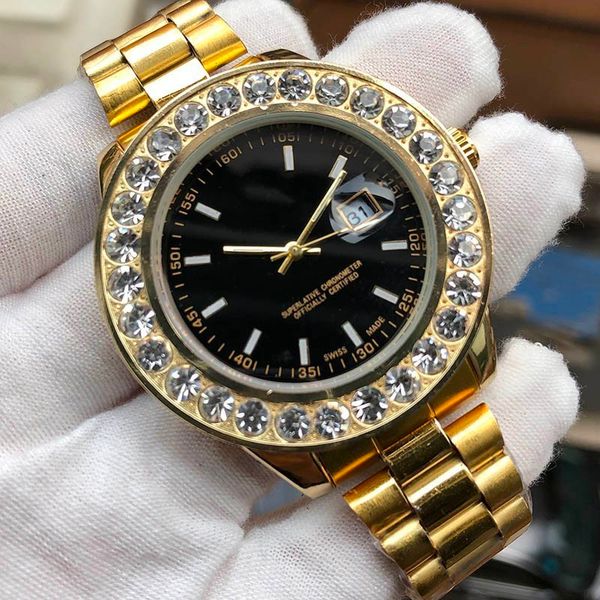 

Горячая распродажа оптом из нержавеющей стали мужчины розовое золото спортивные часы с бриллиантами часы бесплатная доставка наручные часы