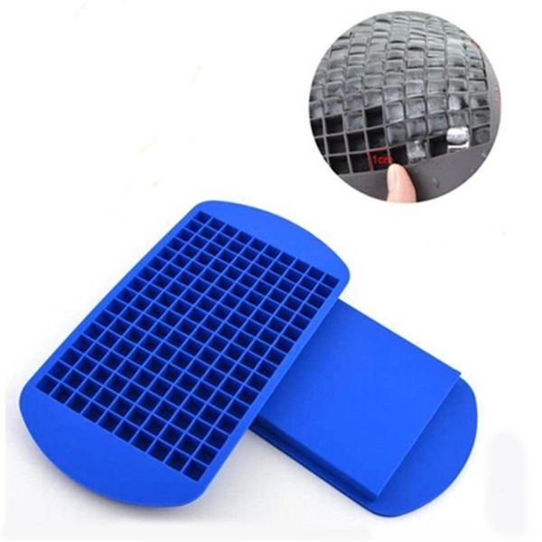 

160 сетка малая площадь food grade silicone плитка льда сетка дробленый лед сетка ice cube плесень кухонный инвентарь
