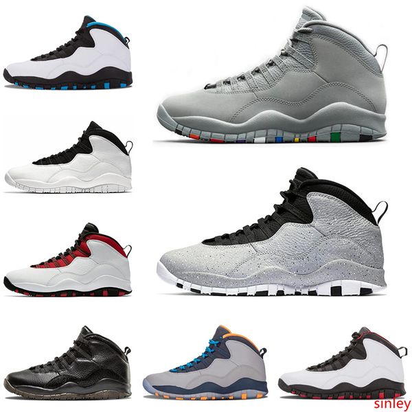 

new arrival 10s basketball shoes cement class of 2006 westbrook cool grey i'm back mens trainers 10 sports sneaker size 8-13