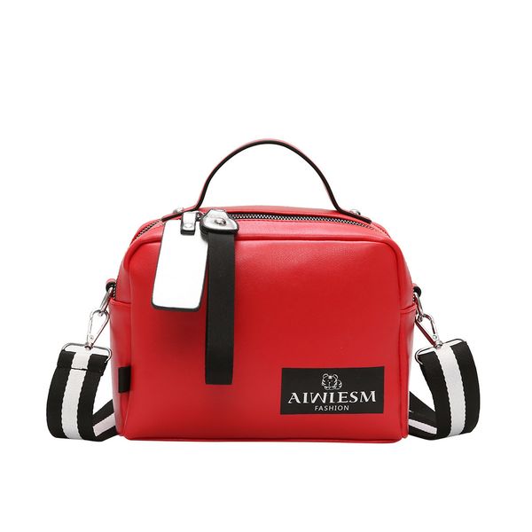 

women bags double zipper solid color shoulder crossbody bag handbag