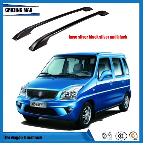 

for wagon r roof racks bars side rail luggage bar travel storage luggage roof rail aluminum alloy 160cm