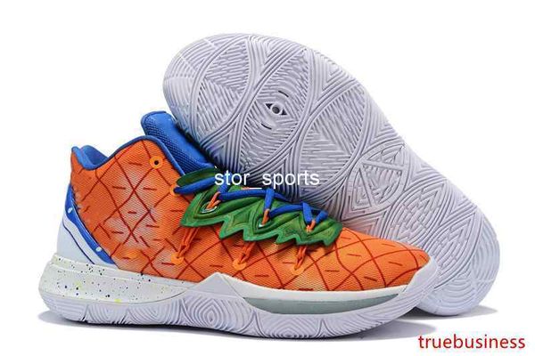 

2020 sponge x kyrie 5 pineapple house мужская баскетбольная обувь irving 5s graffiti keep sue fresh cj61-800 дизайнерские кроссовки eur 40-4