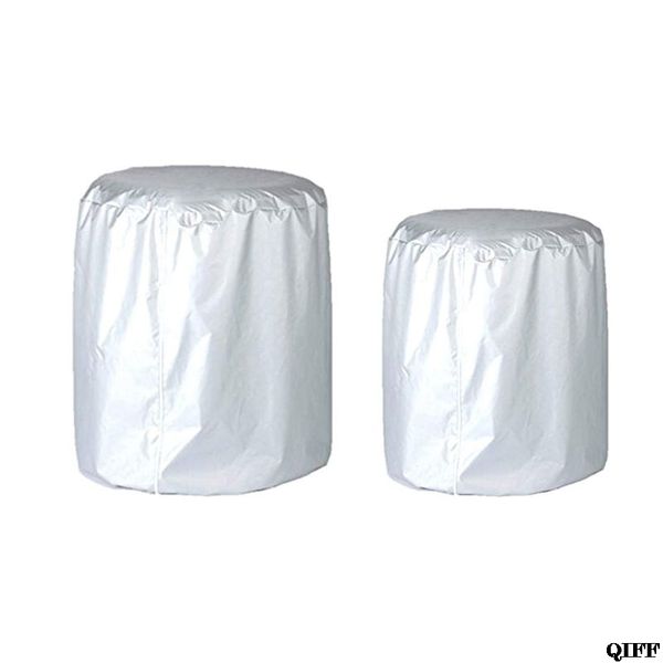 

car tire cover 4 wheels spare tire covers silver tyre accessories for winter summer polyester tires protector storag bags
