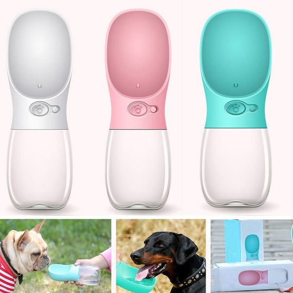 

pet water water bottle зоотовары собака кошка питьевой фидер чашка воды на открытом воздухе путешествия 12 унций в розничной упаковке an2227