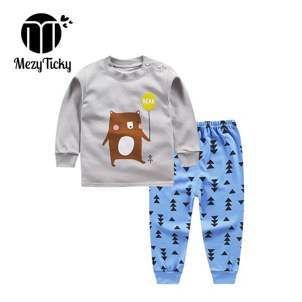 

boys girls autumn winter tiny cottons set baby clothes teenage children boutique pajamas outfits for kids toddler tracksuit, White