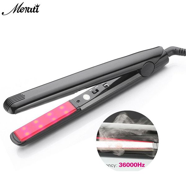 

new hair straightener infrared hair straightener negative ion straight, Black