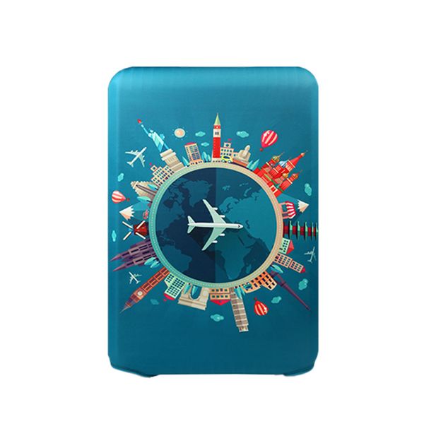 

aelicy 2019 travel suitcase protective trunk covers apply to 18~32 inch suitcase dust cover stretch trolley case dust cover