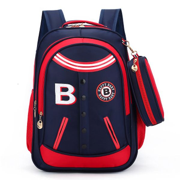 

2017 british wind boys and girls school bags 1 - 3 - 4 6 grade reduction ridge backpack fashion children bags