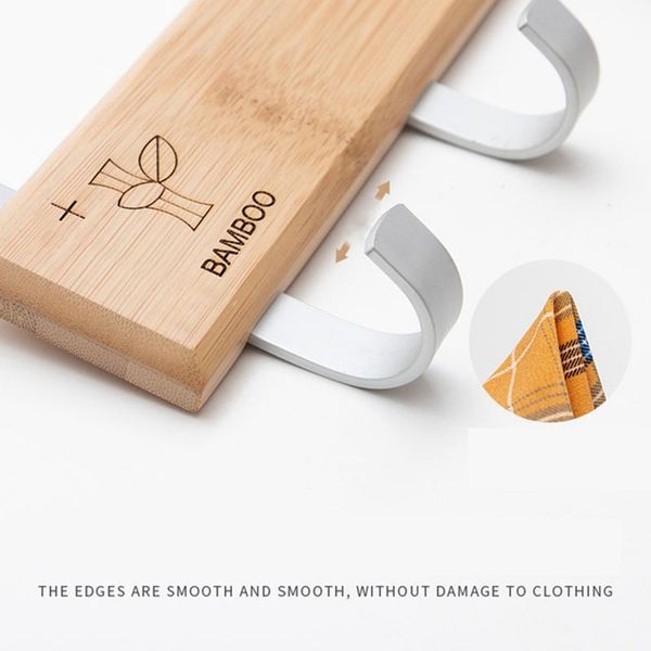 

за дверь крючки многофункциональный висячие стойку деревянная вешалка дверь крюк стойку стене висит стойки для ткани брюки hat полотенце уда