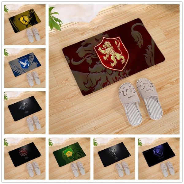 

print door mat kitchen carpet living room hallway bathroom entrance non-slip floor mat home decor 80cm