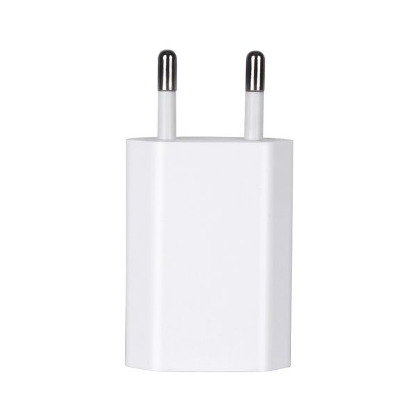 

100шт OEM Качество 5V 1A 5W US / EU / AU Подключите адаптер USB AC зарядное устройство сетевой адаптер A1385 A1400 с розничной коробке