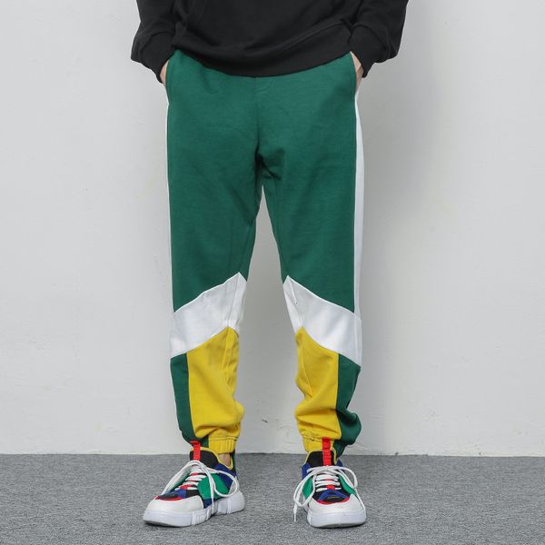 

2019 .menstreetwear hip hop jogger baggy casual harajuku sweatpants, Black