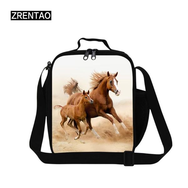 

small lunch bag cooler totes for preschool children boys lunchbox girl pack lunch snack containers box shoulder straps bag, Blue;pink