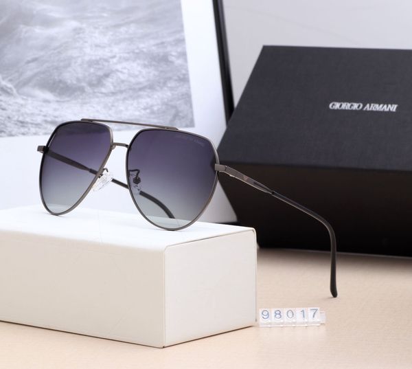 

2020glass lens brands sunglasses men women metal frame 58mm 62mm trends vintage eyewear flat 10 color mirror uv400 pilot cases, White;black