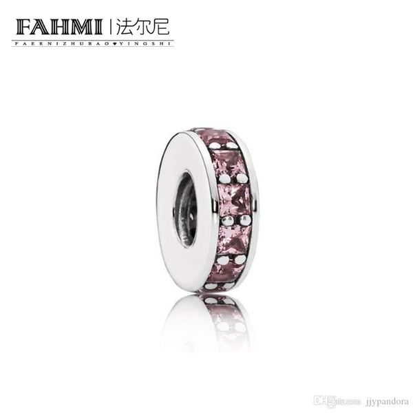 

fahmi 100% 925 sterling silver 1:1 original authentic charm 791724nbp temperament fashion glamour retro bead wedding women jewelry, Black
