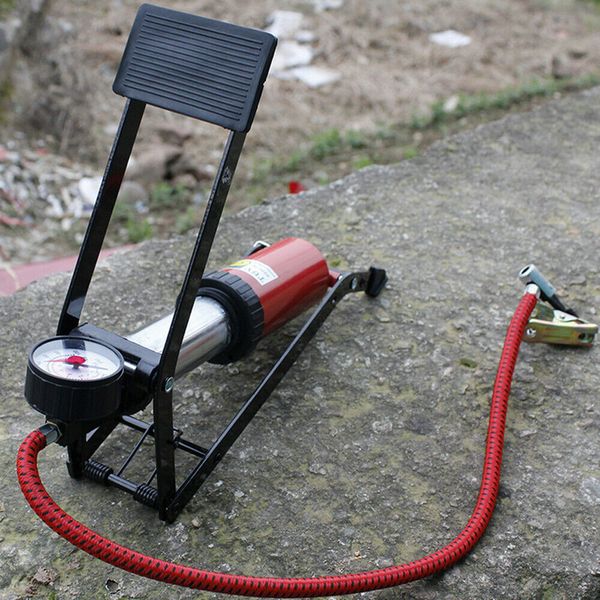 

foot air pump new inflates up to 100psi inflate vehicle tires/bicycle/bike/balls