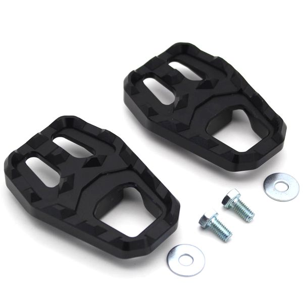 

motorcycle billet mx wide foot pegs pedals rest footpegs for crf1000l africa twin adventure sports 2014-2017(black