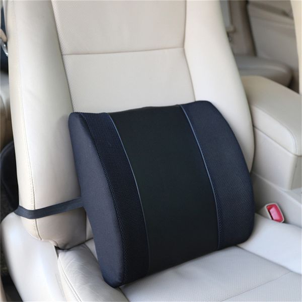 

car seat pillows lumbar support back massager waist cushion for chairs home office relieve pain set supports