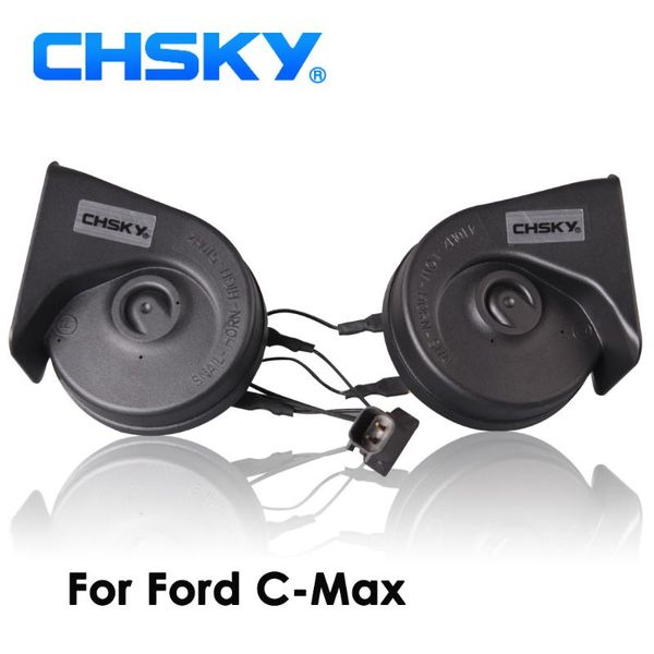 

тип chsky автомобилей horn snail horn для c-max 2003 до 2020 12 loudness 110-129db auto long time life high low klaxon