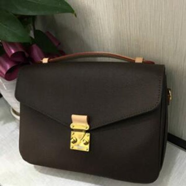 

бесплатная доставка высокое качество натуральная кожа женская сумка pochette metis сумки через плечо сумки через плечо 40780