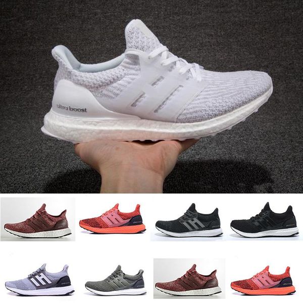 

new sale ultra 3.0 4.0 running shoes men women ultra 3 iii white black cny athletic shoes size us 5-11