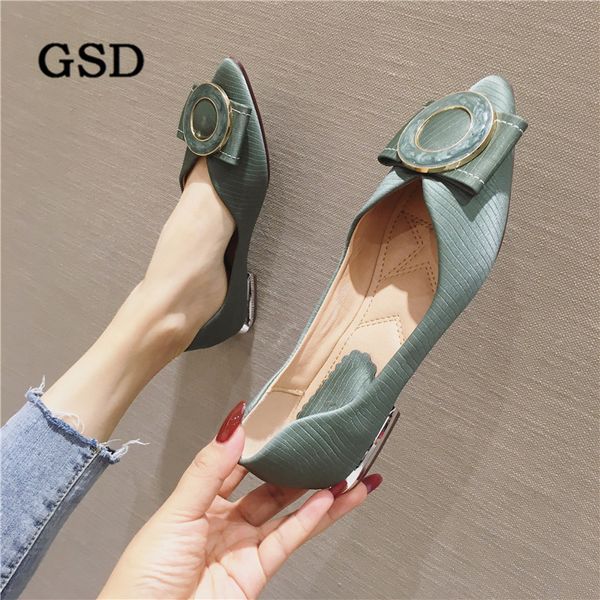 

big size women flats candy color bow-knot shoes woman loafers pointed toe spring autumn flat casual shoes comfortable women shoe, Black