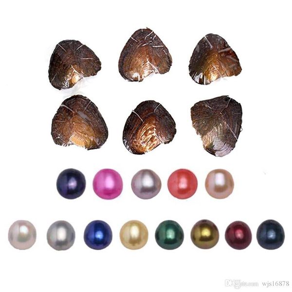 

2020 new akoya pearl oyster oval 6-7mm colors freshwater natural cultured in fresh oyster pearl mussel farm supply wholesale, White