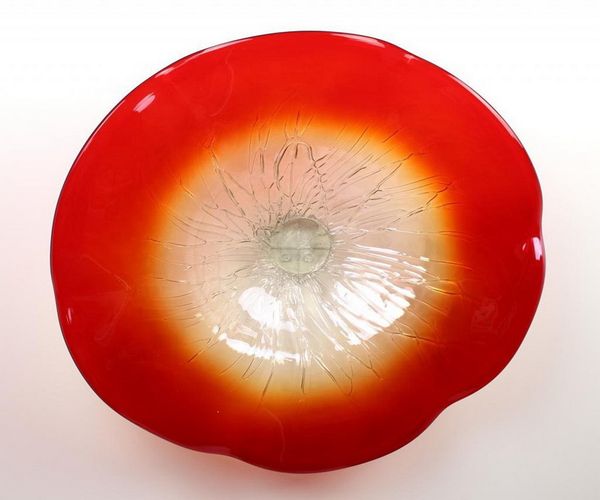 

2020 100% hand blown dale borosilicate glass art dome wall plates kitchen decor pretty wall lamps
