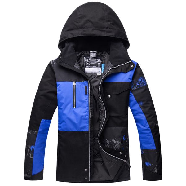 

male men's ski jacket outdoor waterproof breathable snowbaord jacket men hiking camping winter thick coat