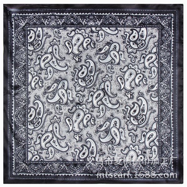 

mai tong scarves bohemian retro cashew small neutral men and women scarves scarf wholesale 60cm, Blue;gray