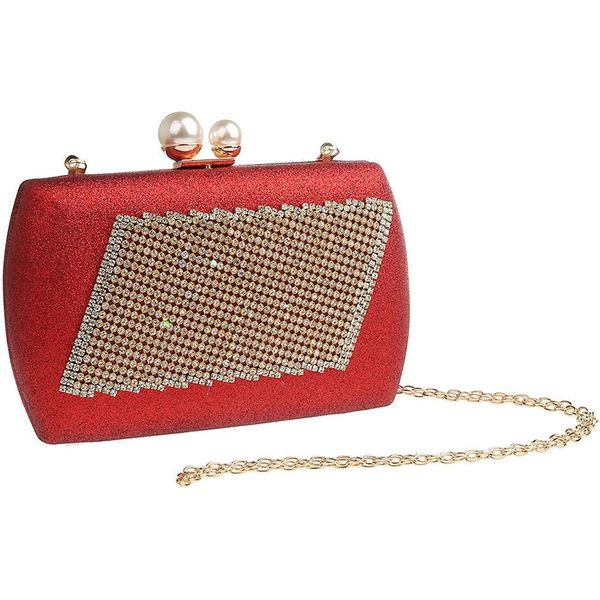 

simple rhinestone bag elegant and easy to take a bag banquet fashion dress